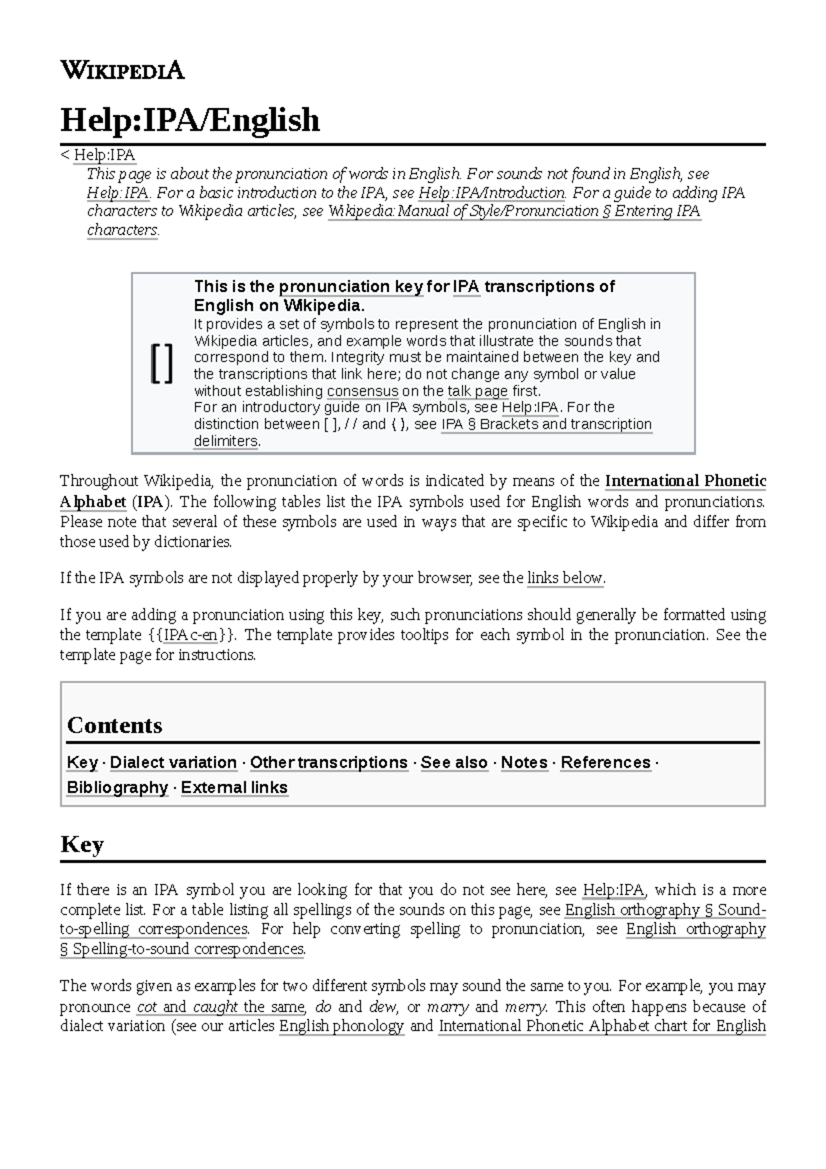 Help: IPA Pronunciation Guide for English Words - Studocu