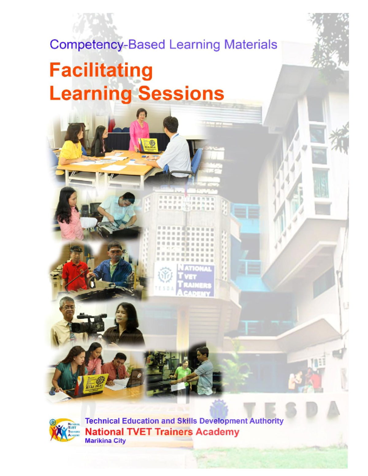 Cblm facilitate learning sessions - Competency-Based Learning Materials ...