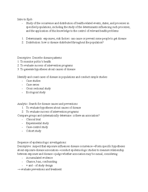 Understanding Epidemiological Study Designs in Public Health Research ...