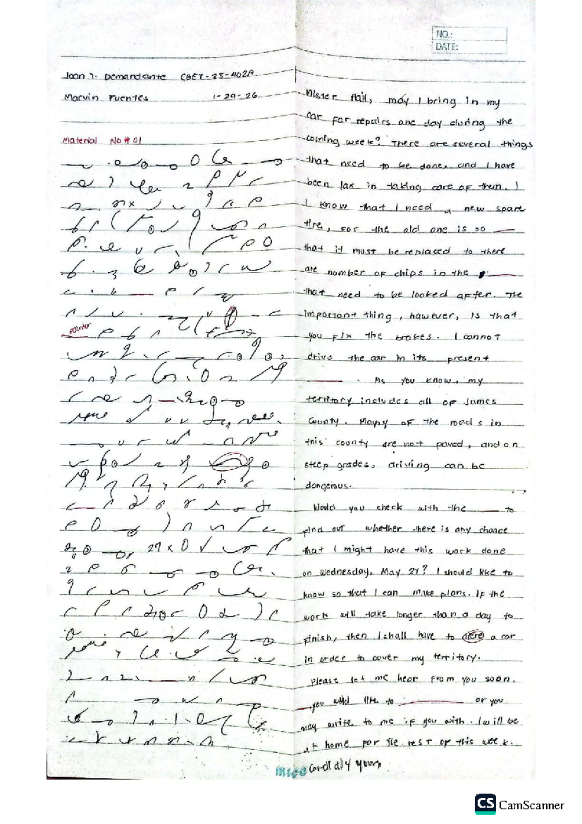 Dictation Notes - Material 1 to 5 for Course MAXELL CS - Studocu