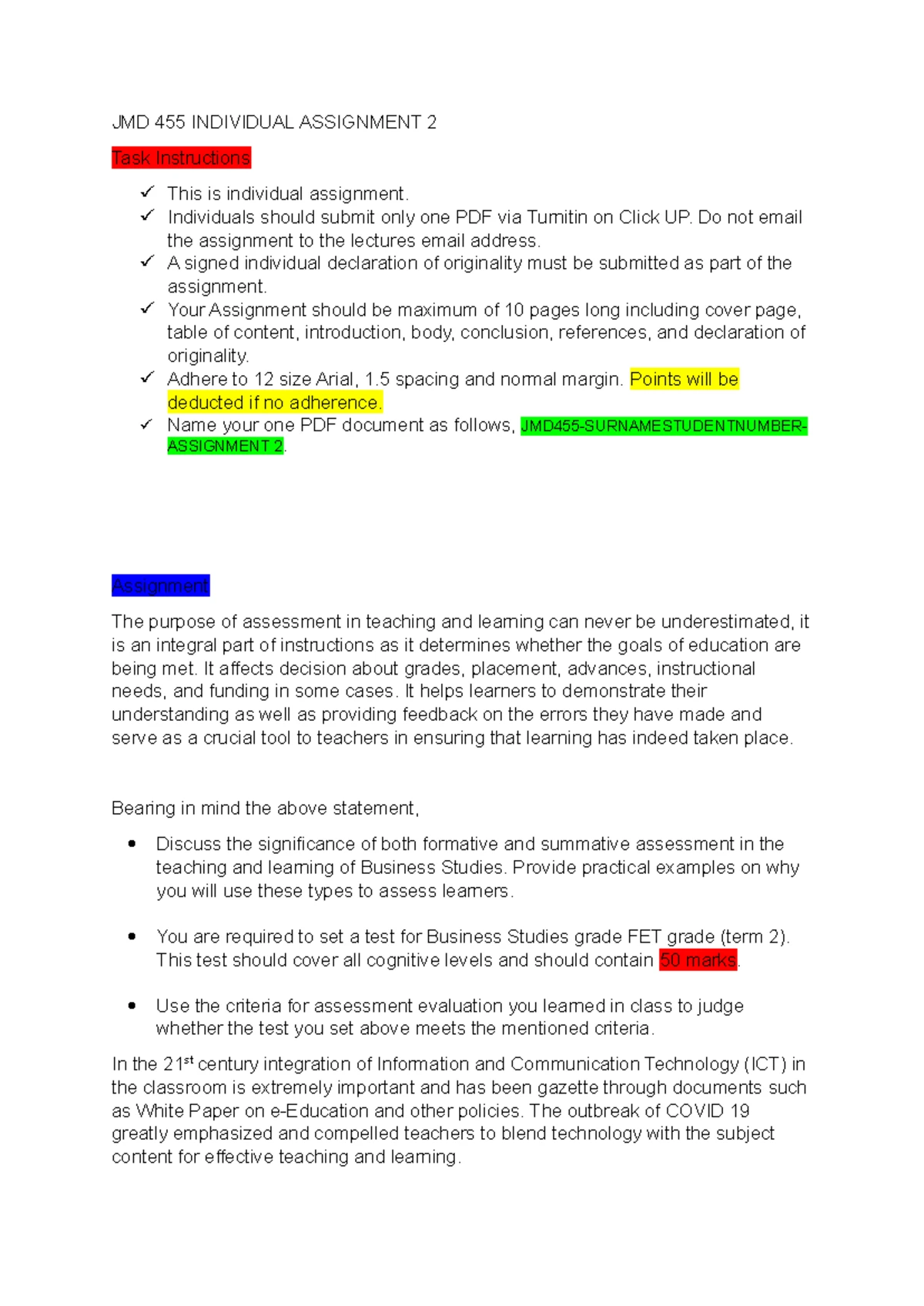 Assignment: Analyzing Character Dynamics in Macbeth (ENG 101) - Studocu