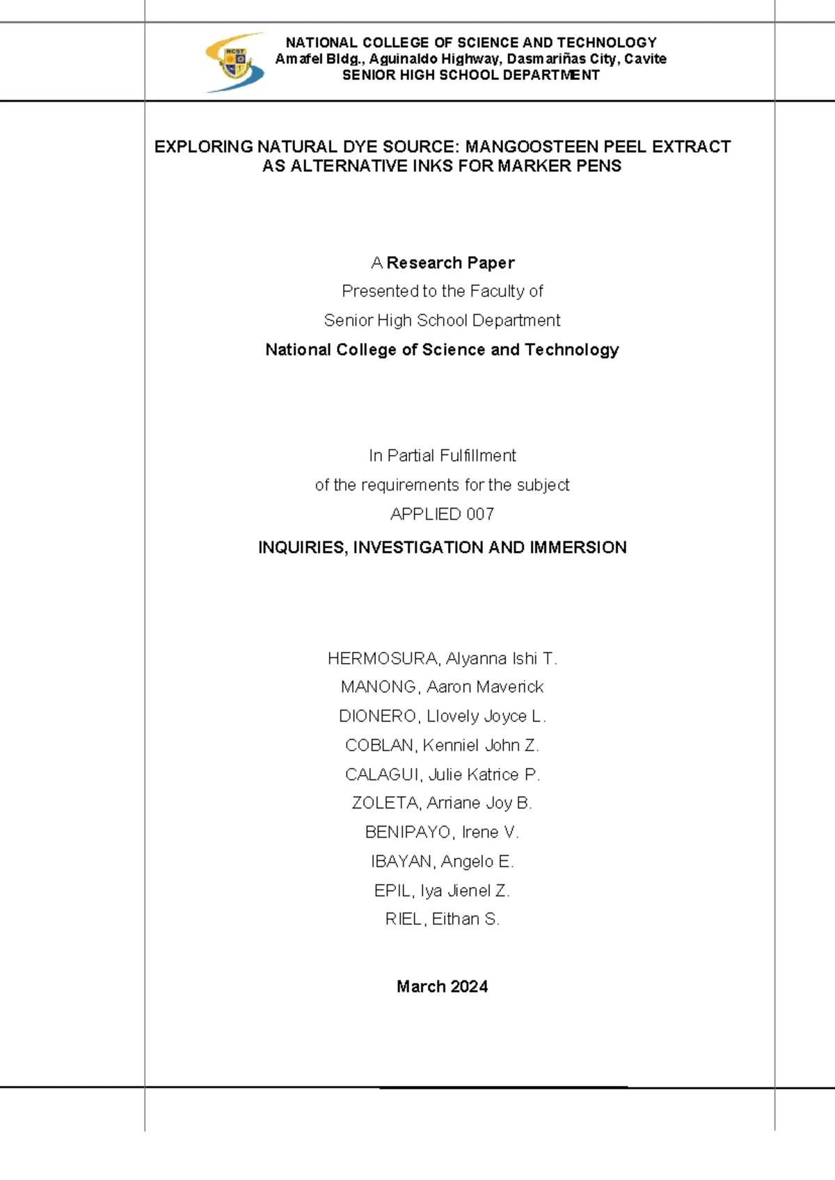 Philippine Grid Code (PGC) Group 1 Study Notes & Key Q&As - Studocu