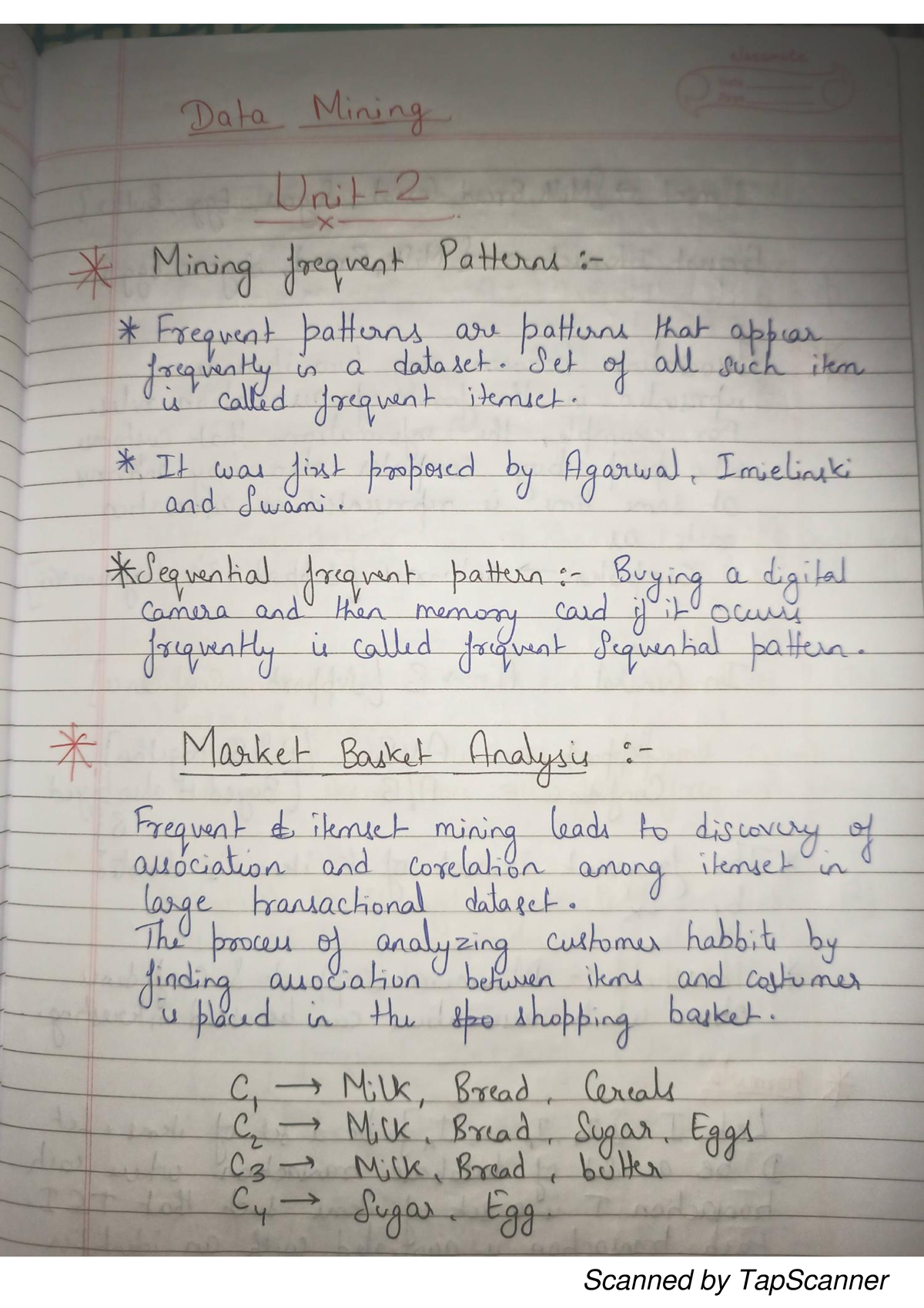 Data Mining Unit 2 - Unit 2 - Data Mining And Analytics - Studocu