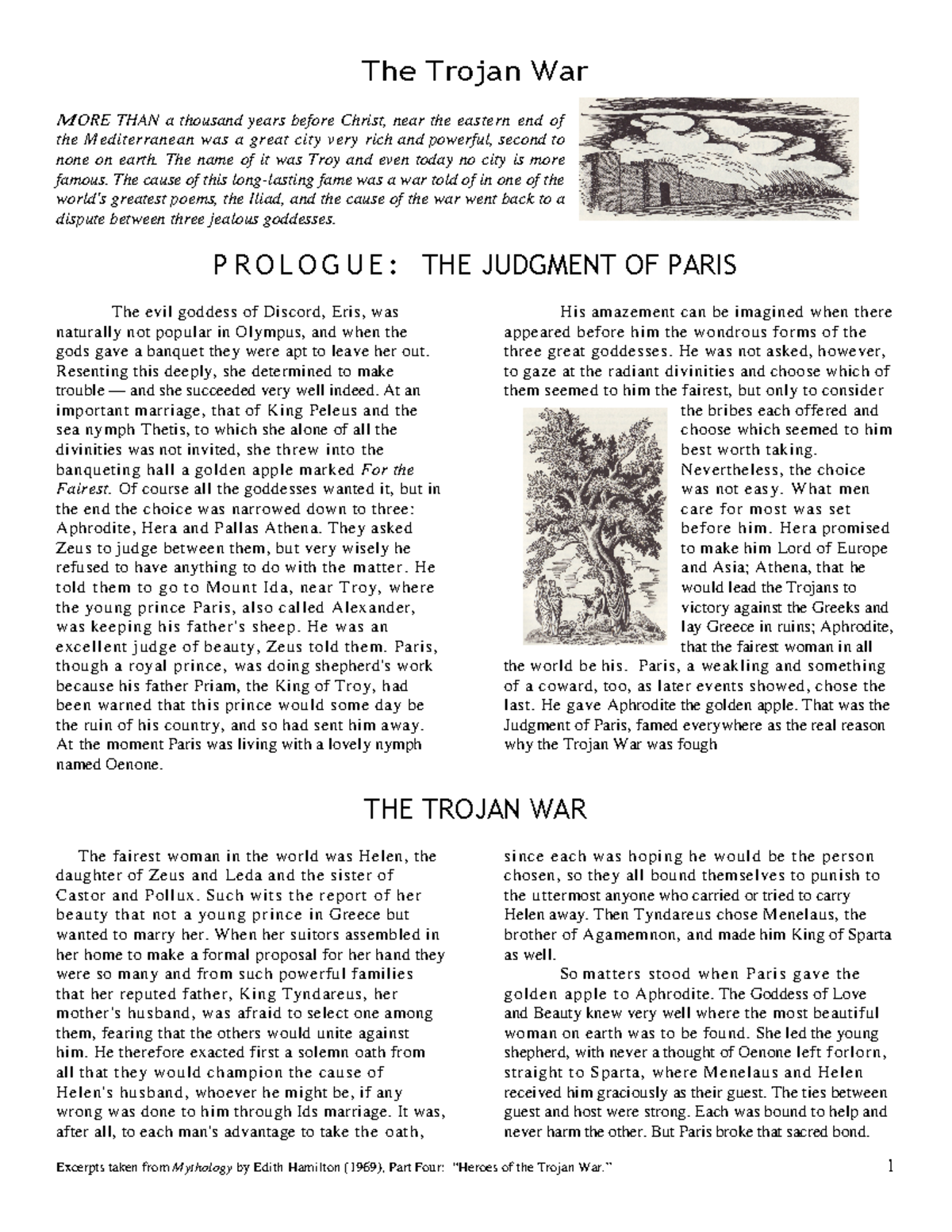 The Trojan War PDF - This is taken from Edith Hamilton's Mythology book ...