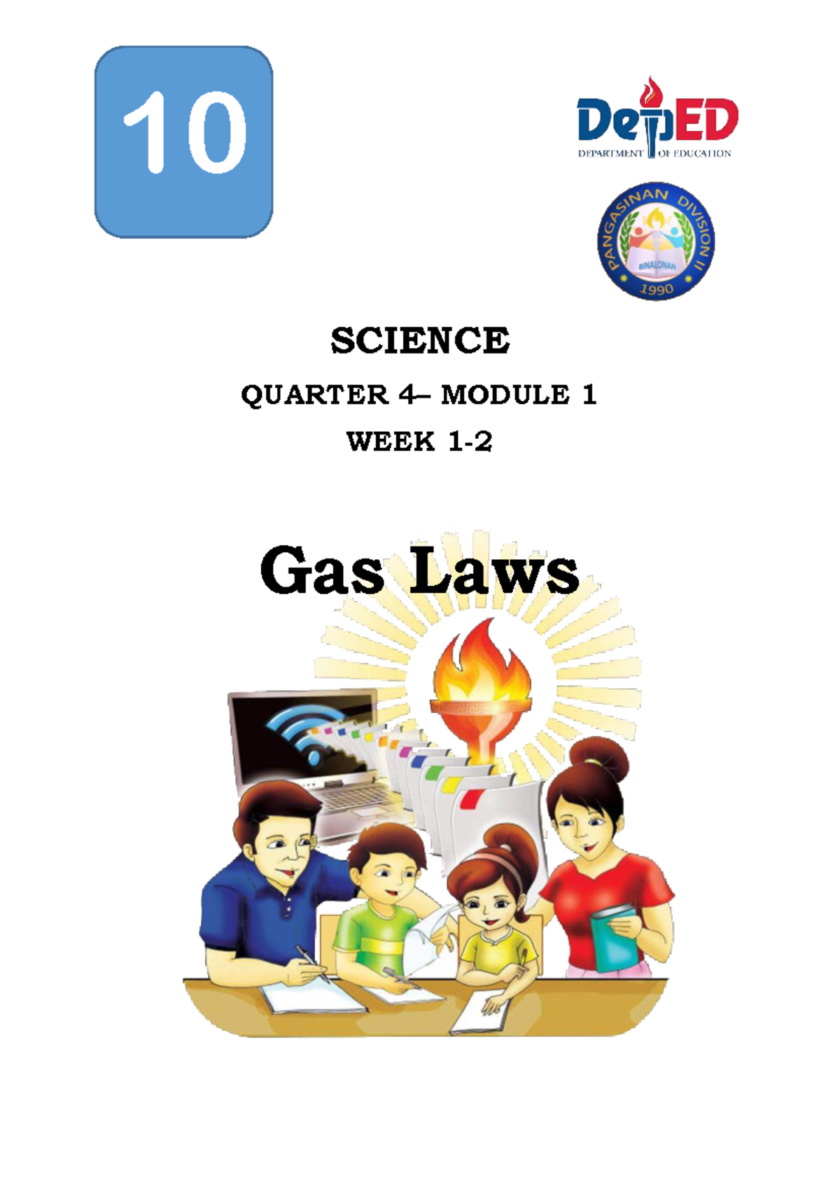 Science 10 Q4 Module 1: Understanding Gas Laws and Their Applications ...