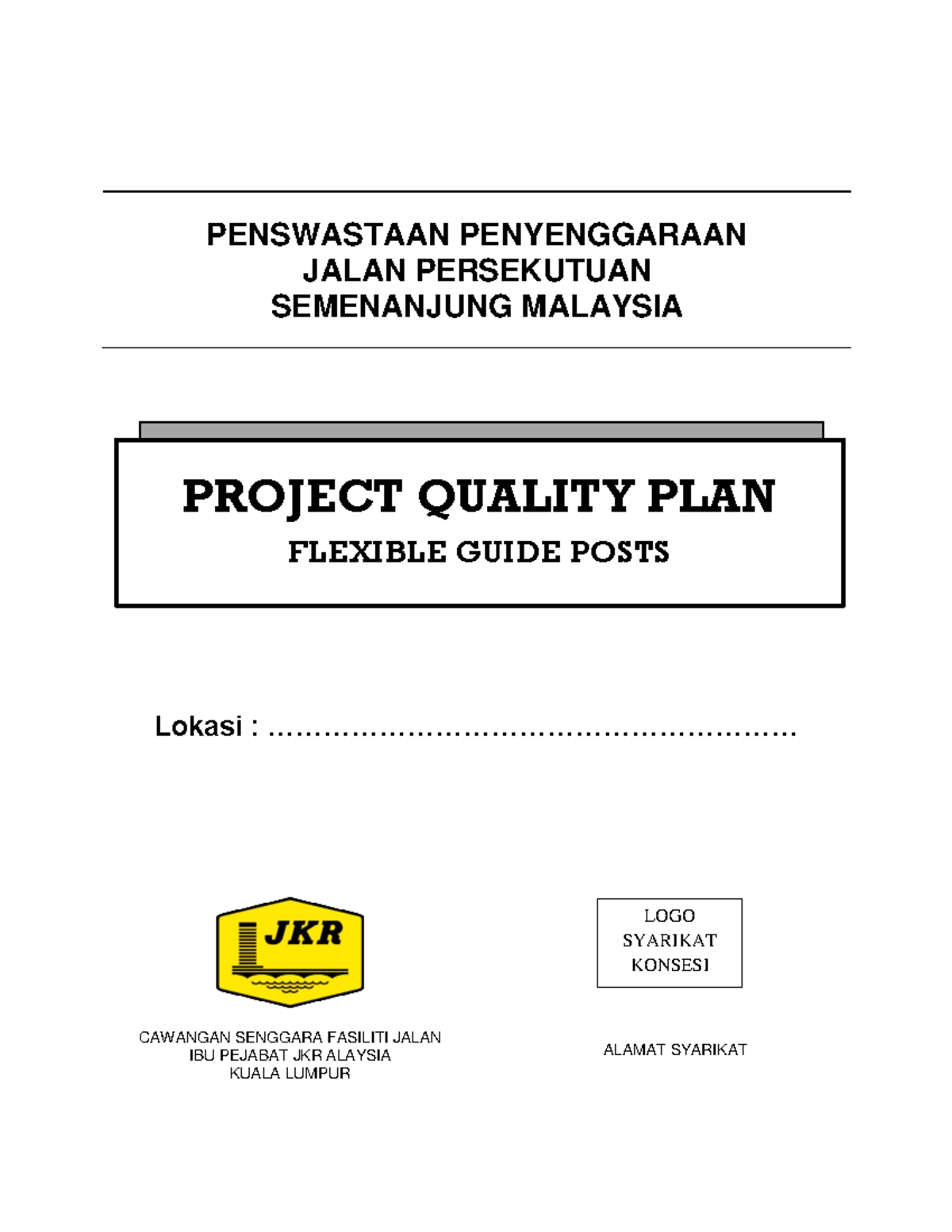 PQP-BBP Installation Procedures for Flexible Guide Posts Guide - Studocu