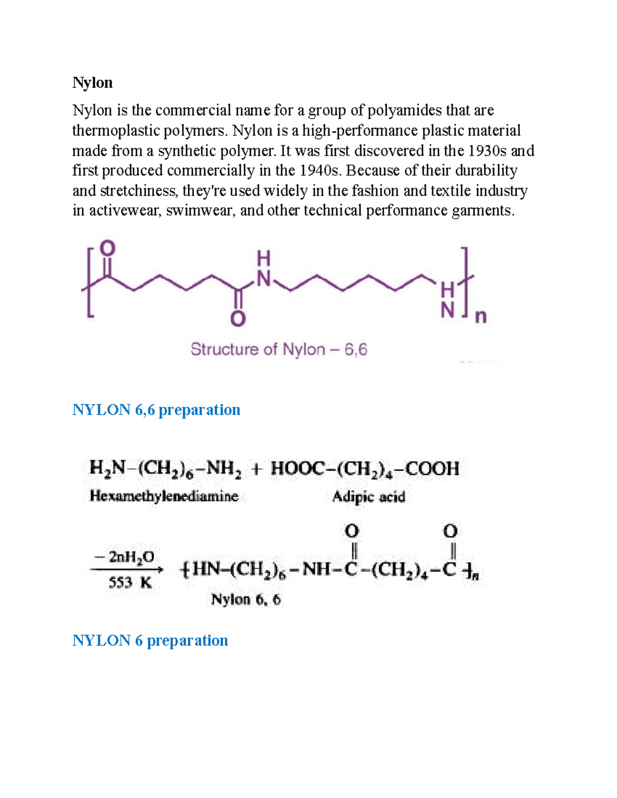 Nylon Fabric Testing Methods and Analysis: A Comprehensive Guide - Studocu