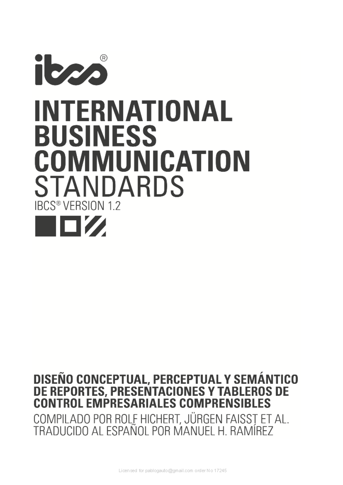IBCS Standards: Conceptual and Perceptual Rules Overview - Studocu