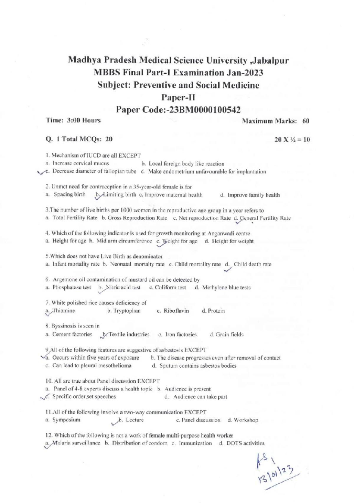 Pharmacology Assignment - MBBS Sem II - December 2021 Exam Insights ...