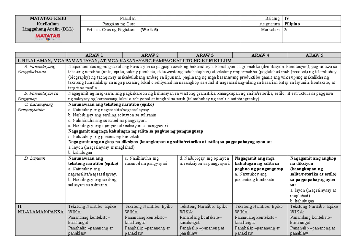 CWTS Proposed Activities - CWTS (Civic Welfare Training Service): 1 ...