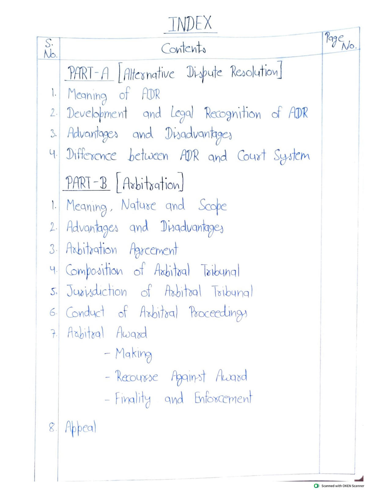 Arbitration and ADR: Comprehensive Study Notes for 4th Sem - Studocu