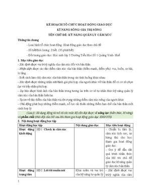 [Solved] Cu 1 Anh ch hy phn tch c im giao tip v tnh cm ca hc sinh THPT ...