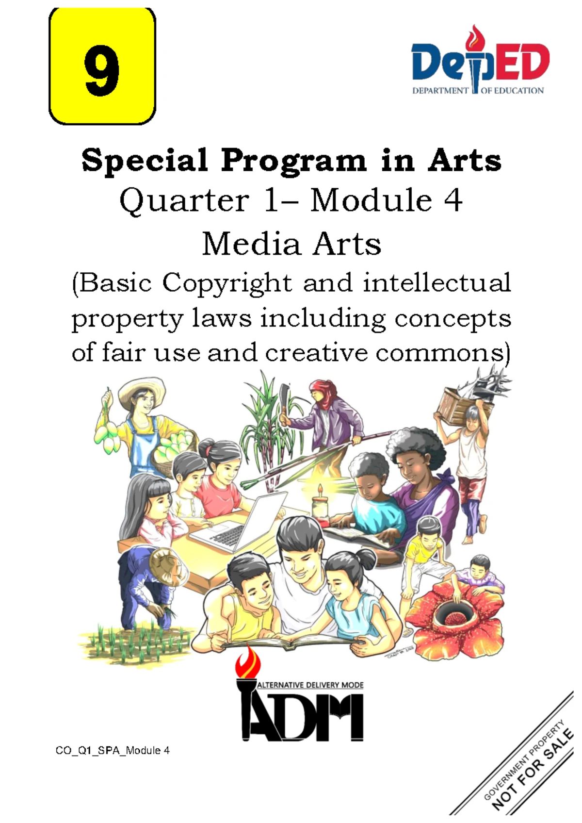 SPA Grade 9 Media Arts Quarter 1 Module 1: Print & Online Media - Studocu