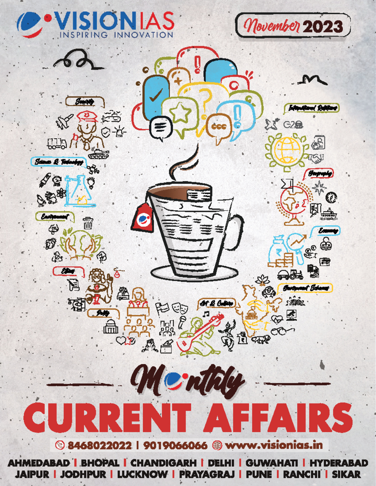 Vision IAS Monthly Current Affairs November 2023 November 2023 ...
