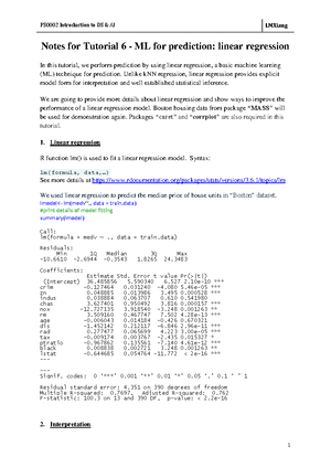 Quiz (MAS1, Mon, 2023) R Script Questions and Answers Guide - Studocu