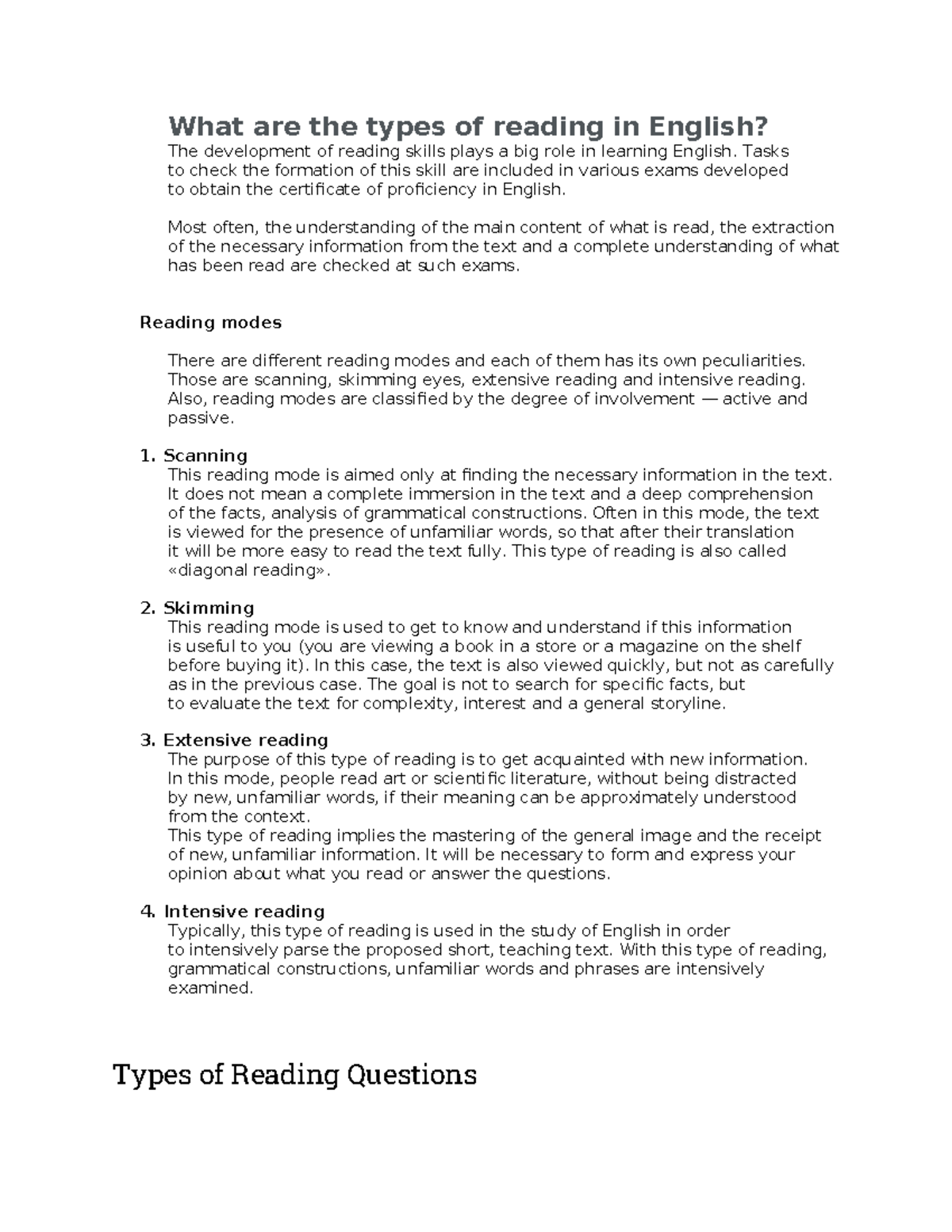 EEP- Reading Strategies: Types & Techniques for Effective Comprehension ...