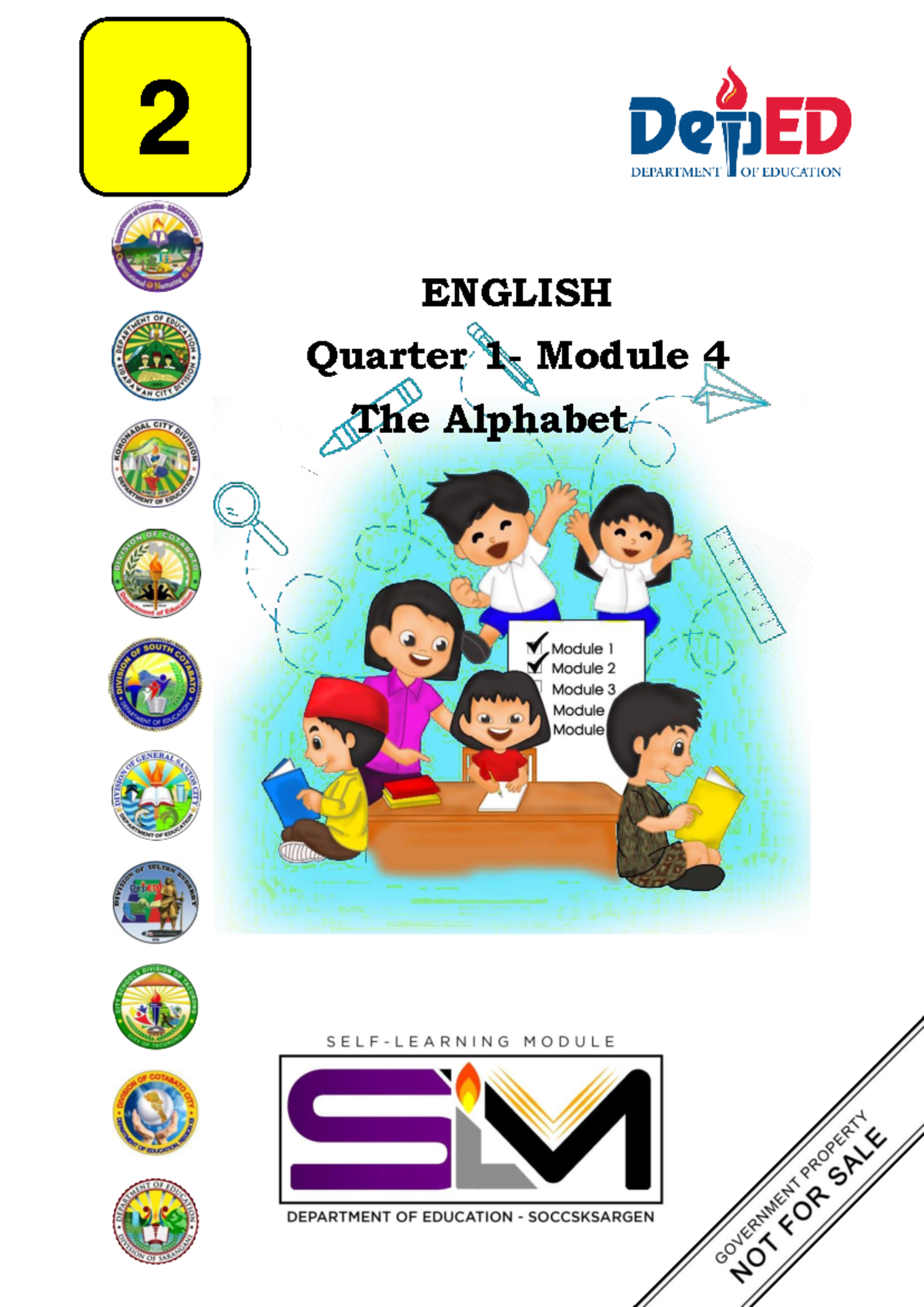 English 2 Q1 Module 4: Learning the Alphabet for Grade 2 - Studocu