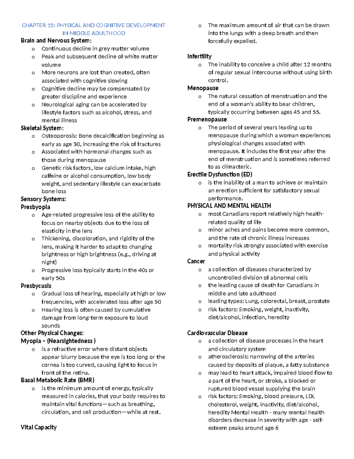 Dev Psych chap 15 - Summary Experience Human Development - CHAPTER 15 ...