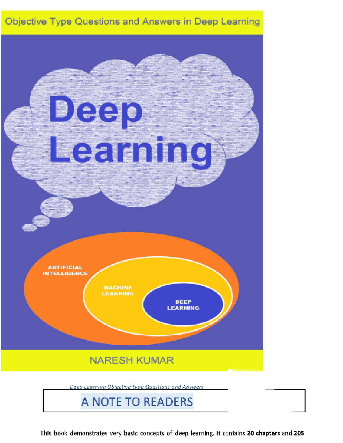 DL MCQs - Essential Deep Learning Notes for CT Preparation - Studocu