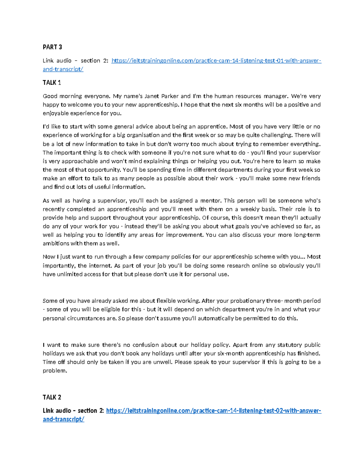 P3- Transcript: Insights from Apprenticeship and Castle Tour Talks ...