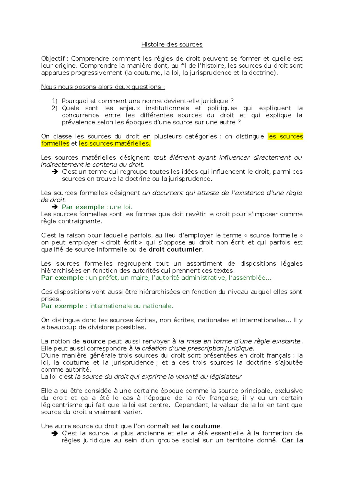 Chapitre 1 : Les Sources du Droit Romain Antique - Histoire et ...