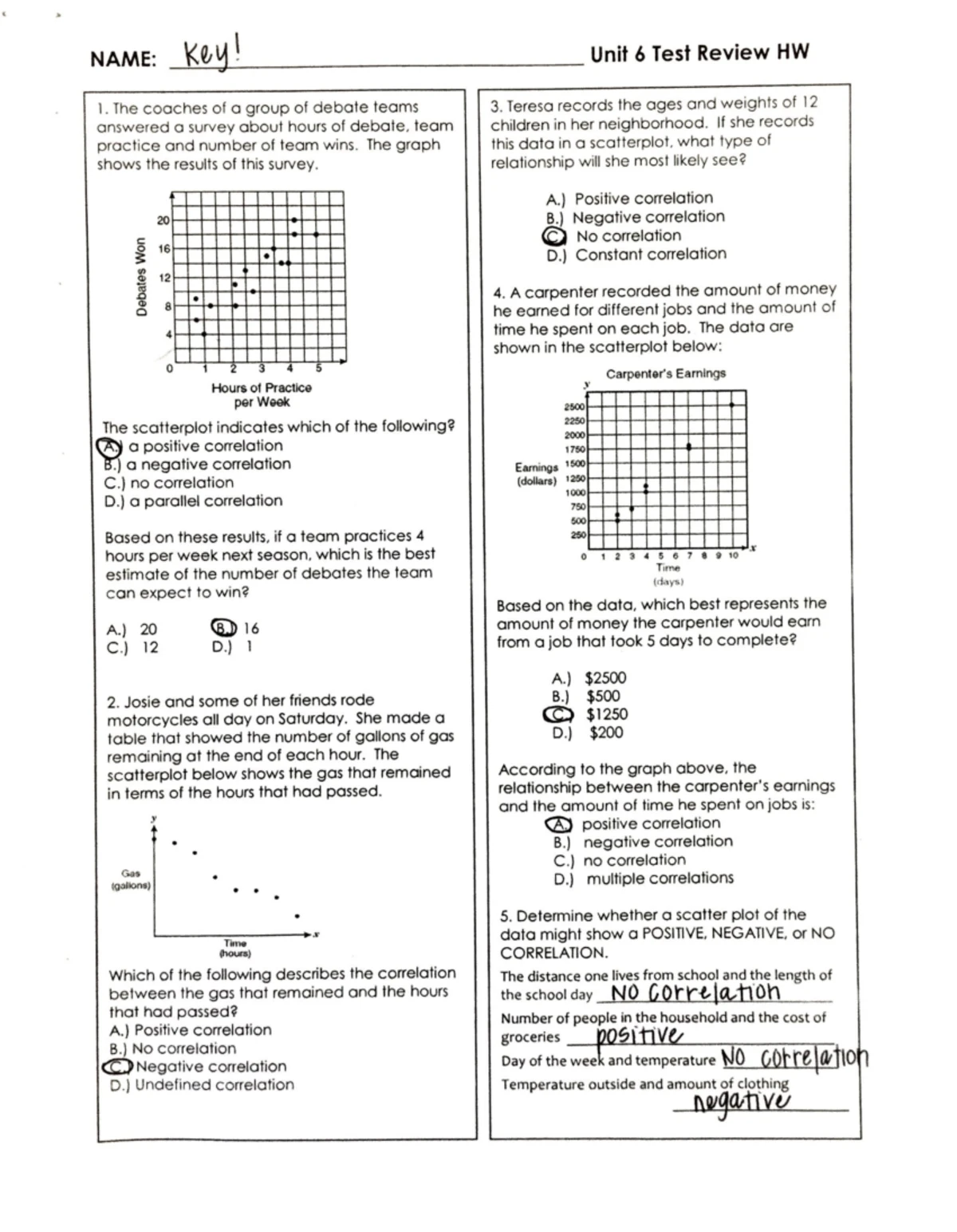 Lin ALg prelim - practice math test - Prelim 1 Graded Student Edward ...