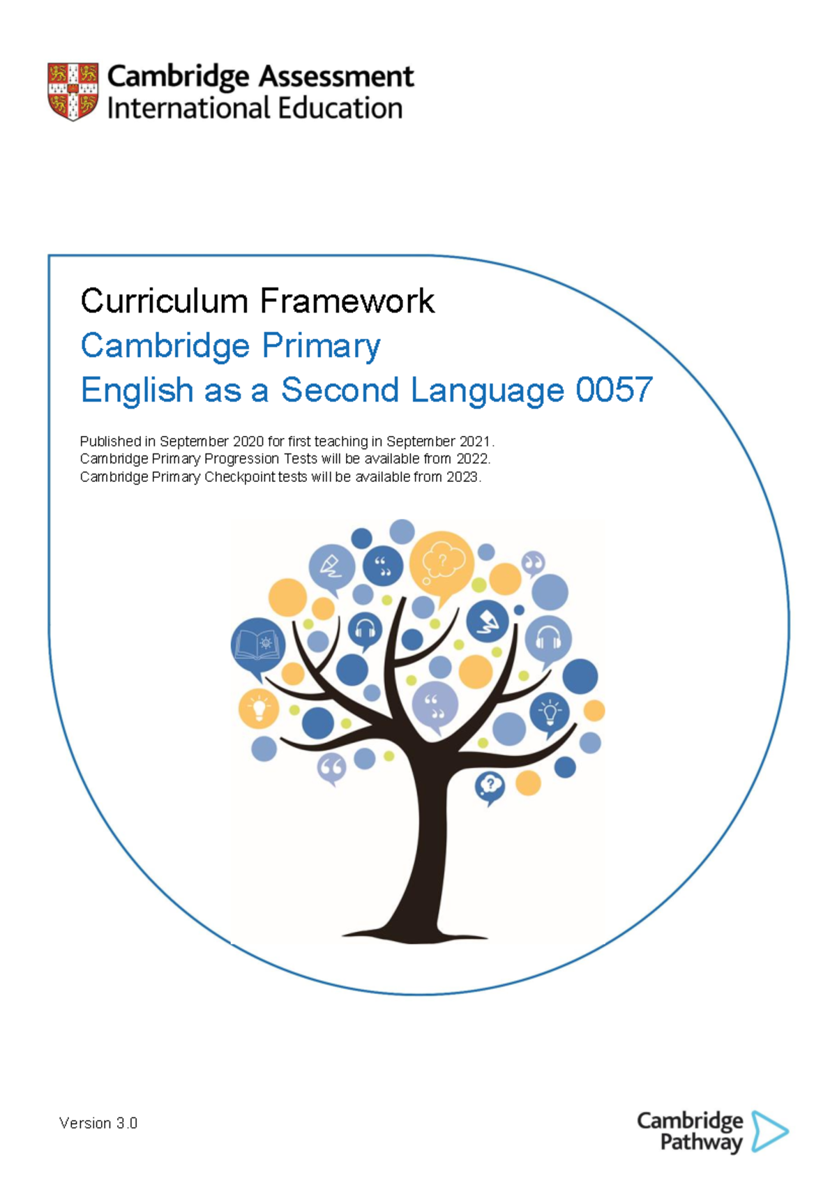 Cambridge Primary English as a Second Language 0057 Curriculum ...