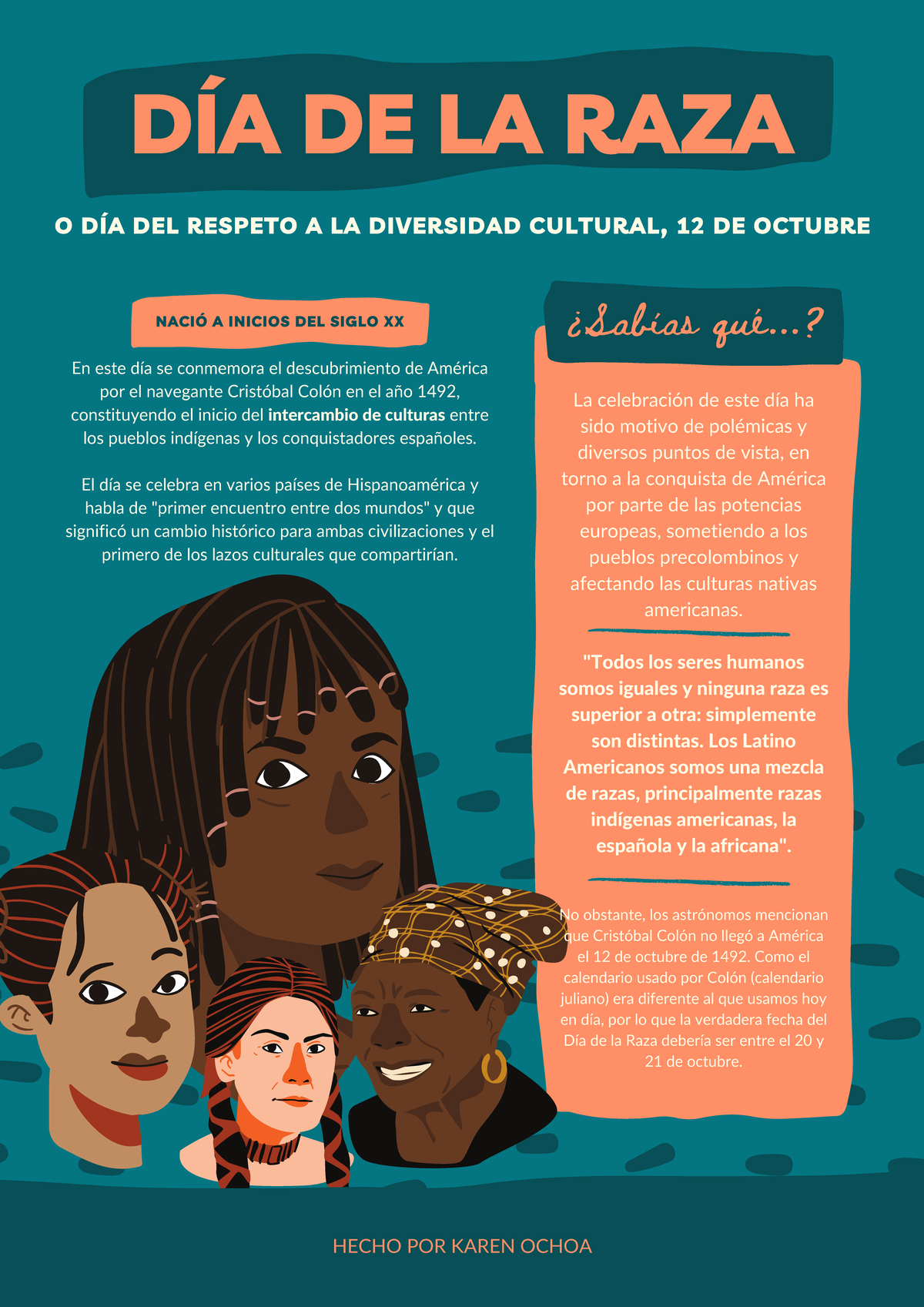 DIA DE LA RAZA 2 - Reflexiones sobre el 12 de octubre y su impacto ...