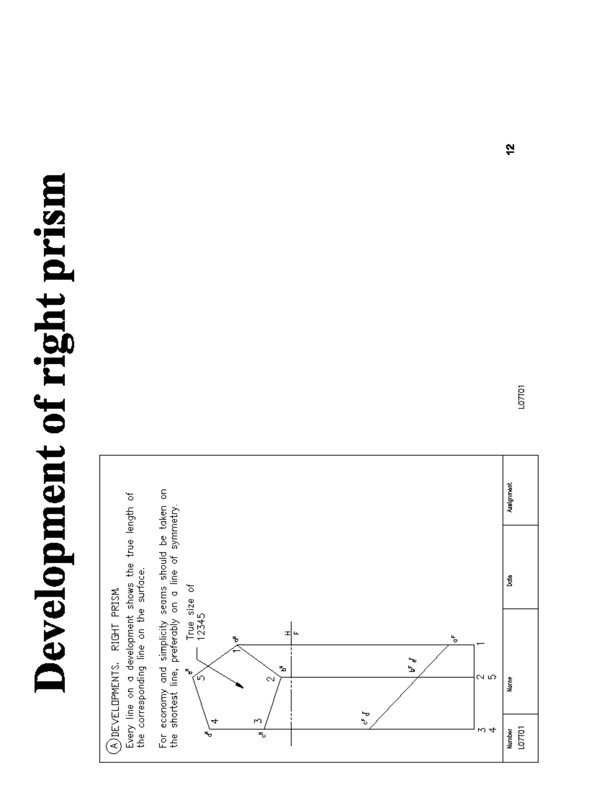Development Work - Lecture on Right and Oblique Prisms (L07T01) - Studocu