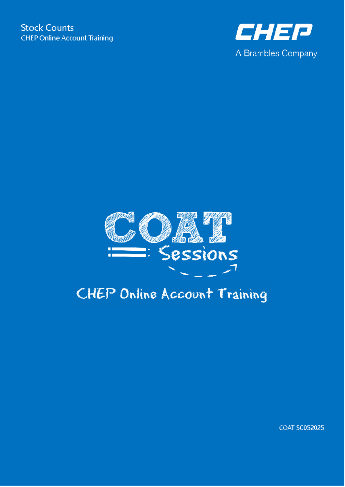 CHEP Stock Counts Guide COAT SC052025: Training & Procedures - Studocu