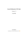 General Maths Unit 3 and 4 - Grade: 12 - Victorian Certificate of ...