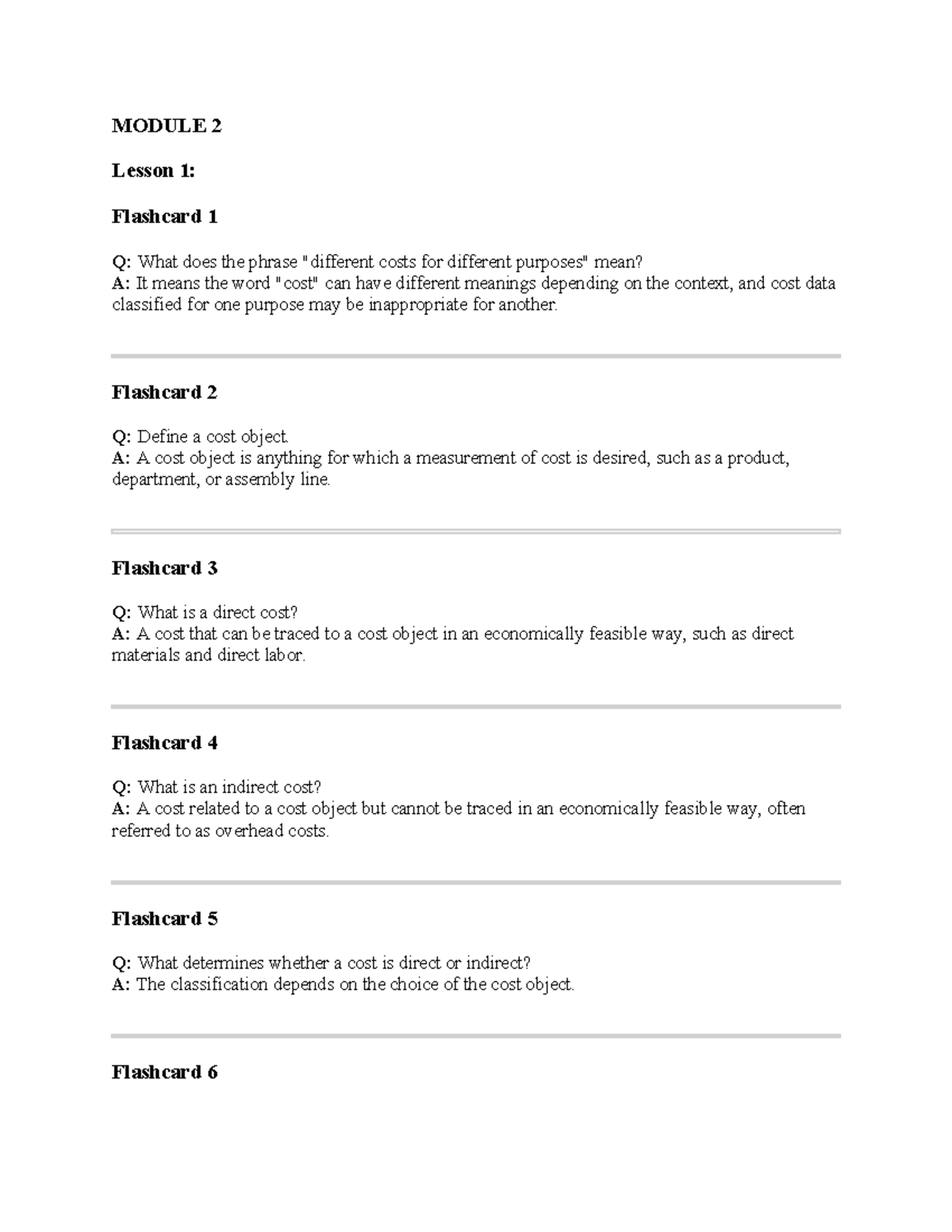 Module 2 Flashcards - bdajbhcalksehd'aow'poa[ d'almcl.ca - MODULE 2 ...