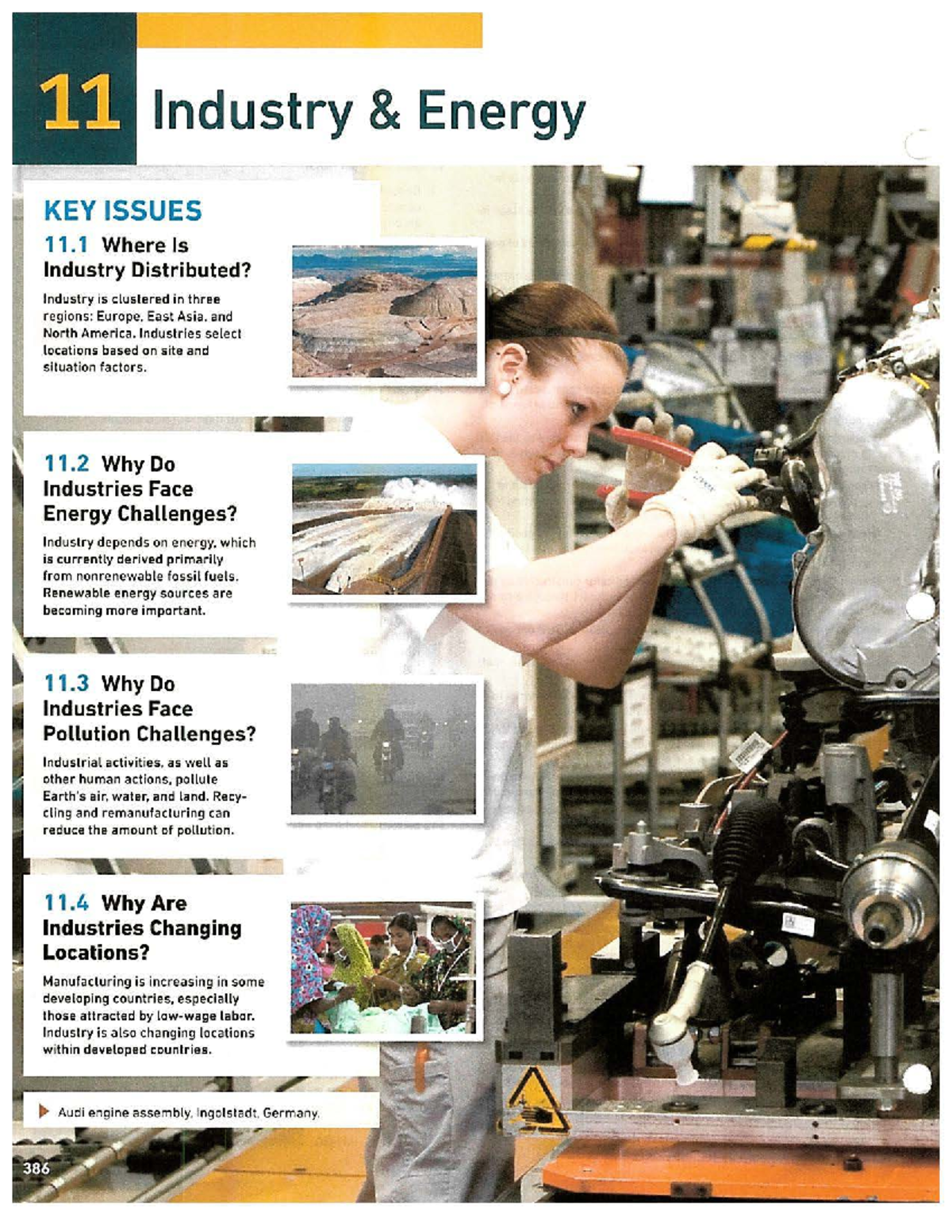 Industry & Energy Challenges: Insights on Key Issues (Chapter 11) - Studocu