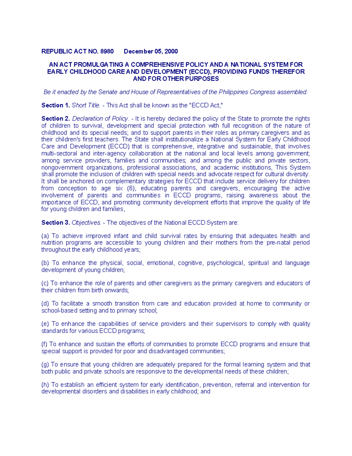 Republic-ACT-NO-8980 2 - REPUBLIC ACT NO. 8980 December 05, 2000 AN ACT ...