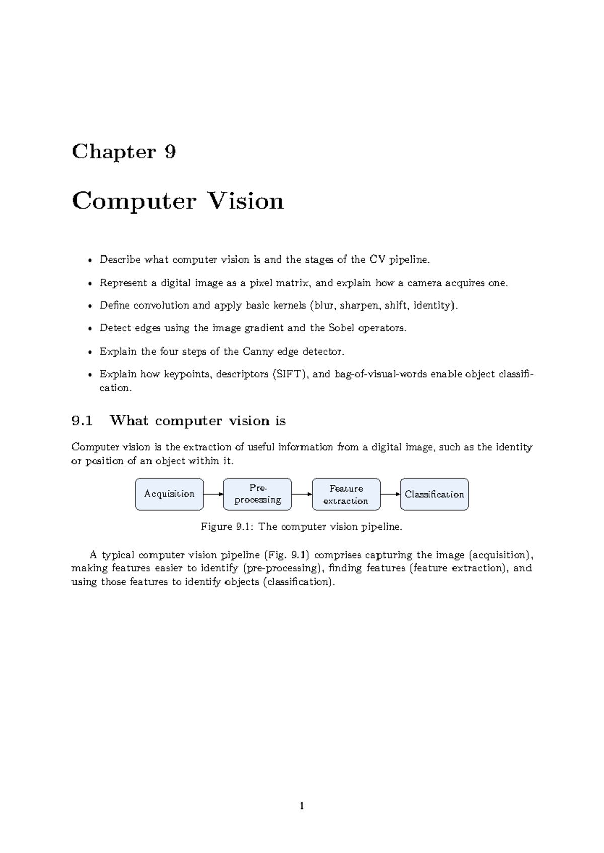Chapter 9: Computer Vision - Understanding the CV Pipeline and ...