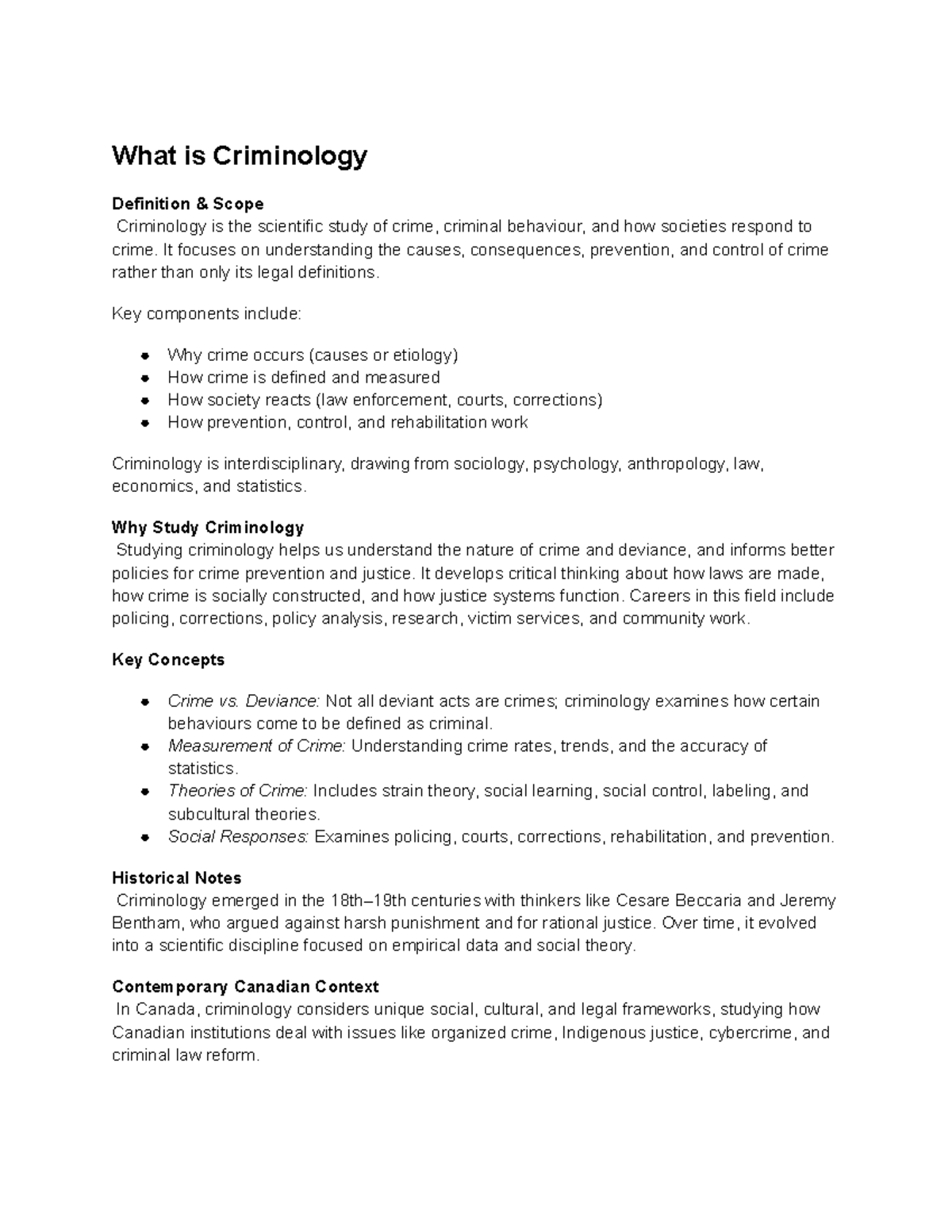 Criminology 101: Understanding Crime, Causes, and Social Responses ...