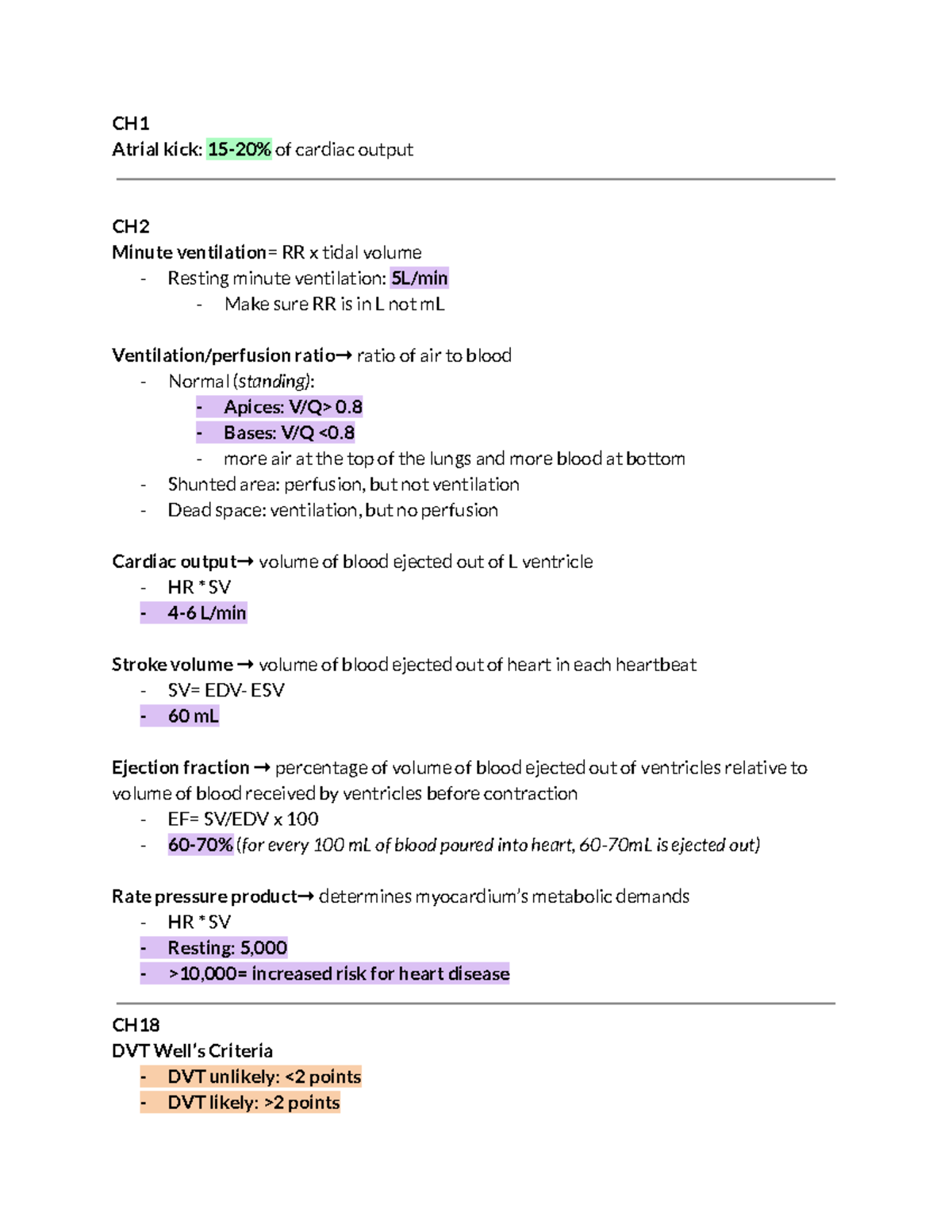 Clinical Guidelines for ACS & HF Management (C Course Code) - Studocu
