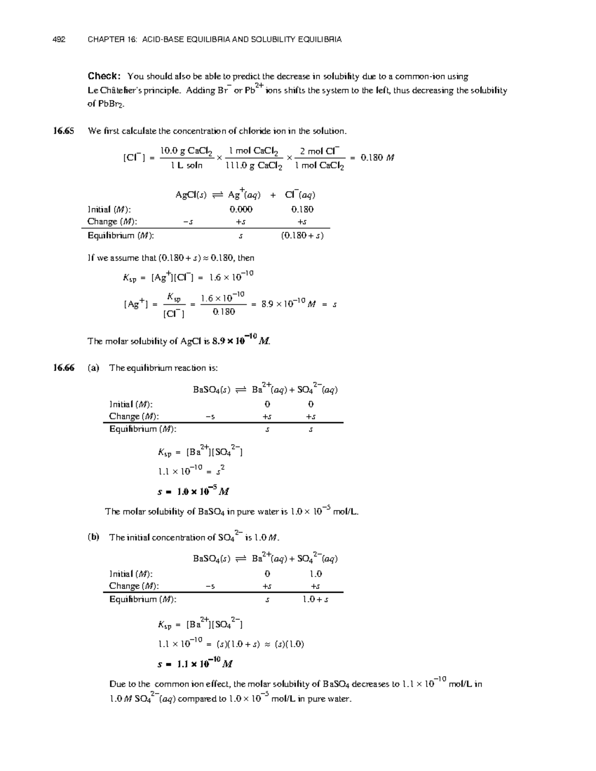 492 CHAPTER 16: EQUILIBRIA & SOLUBILITY EQUILIBRIA NOTES - Studocu