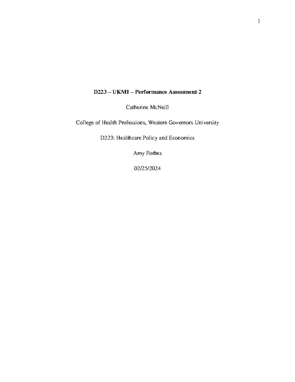 D223(V2) Task 2: Federal & State Healthcare Law Analysis - Studocu