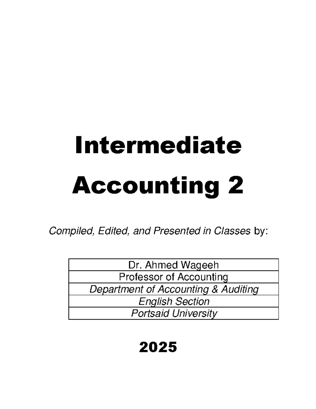 Intermediate Accounting 2: Key Concepts on Corporations and Capital ...
