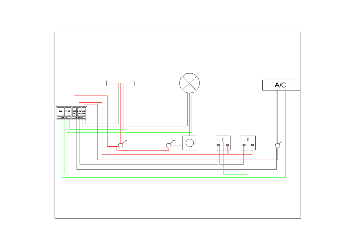 Layout Single Phase - ECM435 - Mechanical And Electrical Engineering ...