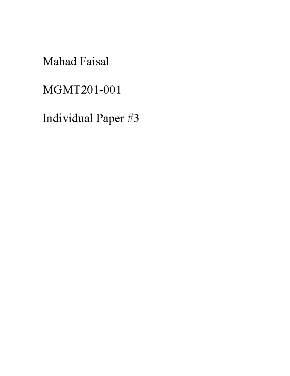 MGMT201 - Individual Paper: Pfizer's Business Model & Future Strategies ...