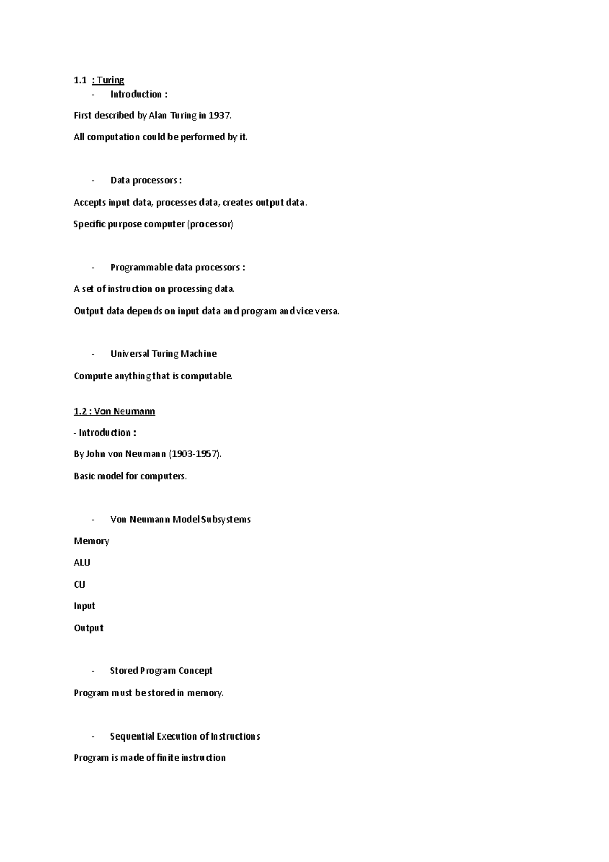 Csi 1o1n1o2 - 1111 - 1 : Turing - Introduction : First described by ...
