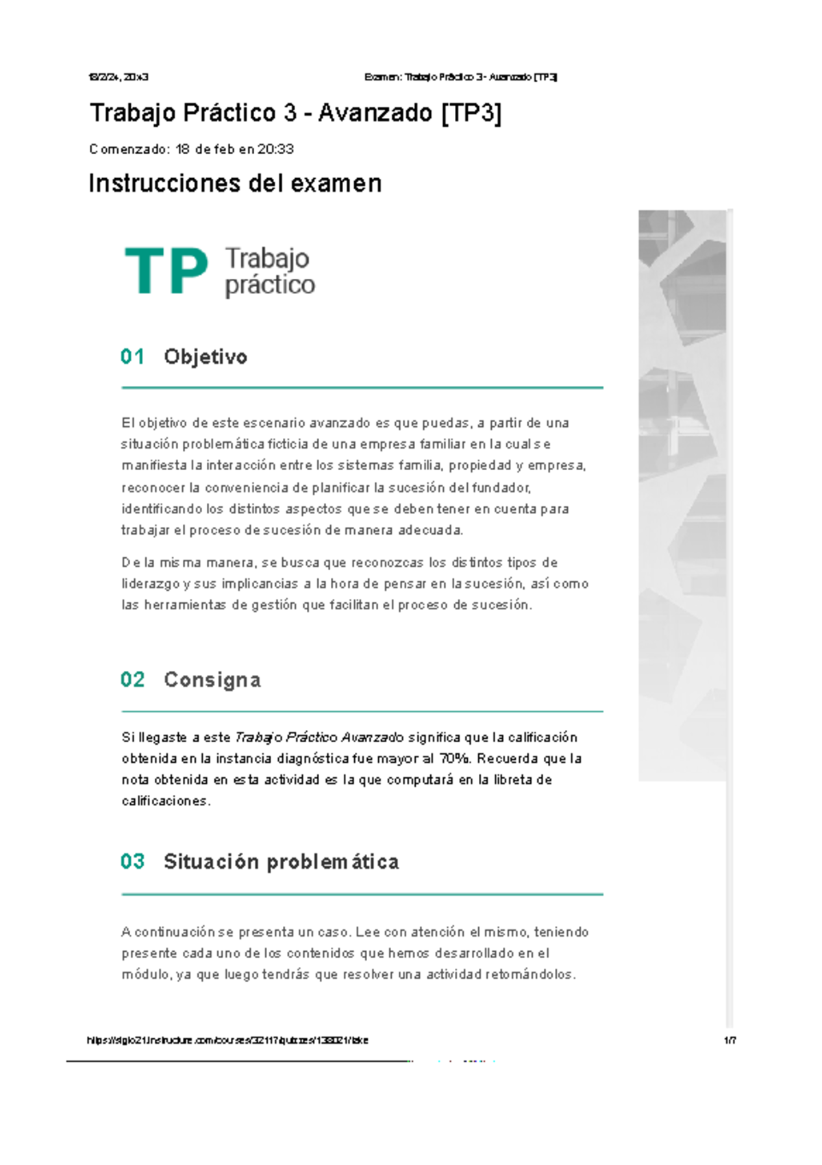 Tp 3 100% avanzadoo - Trabajo Práctico 3 - Avanzado [TP3] Comenzado: 18 ...