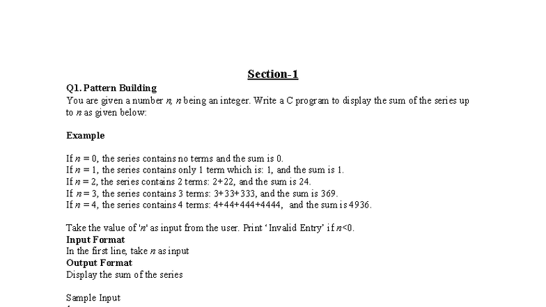 MAT-C Programming Tasks: Pattern, Conversion, Products & Happy Numbers ...