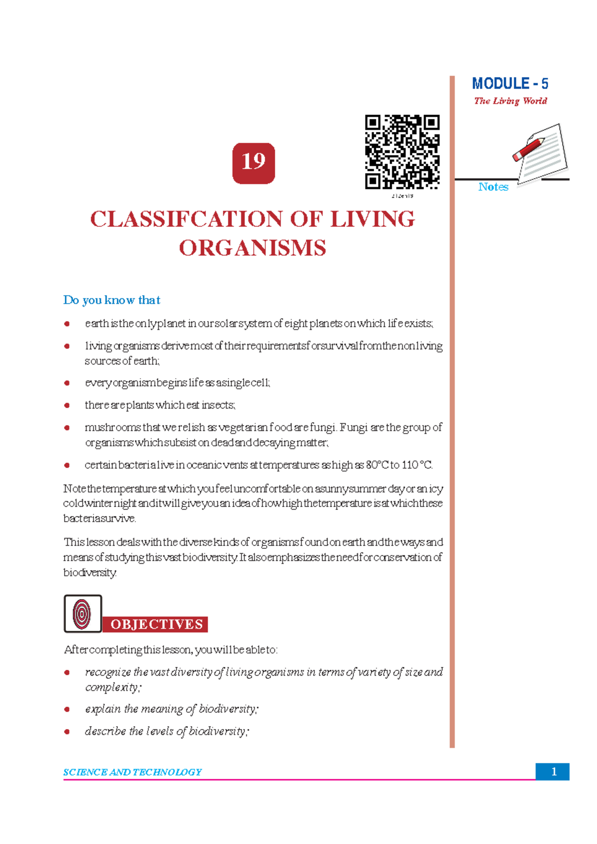 Final Exam Notes: Classification of Living Organisms (Bio 101) - Studocu