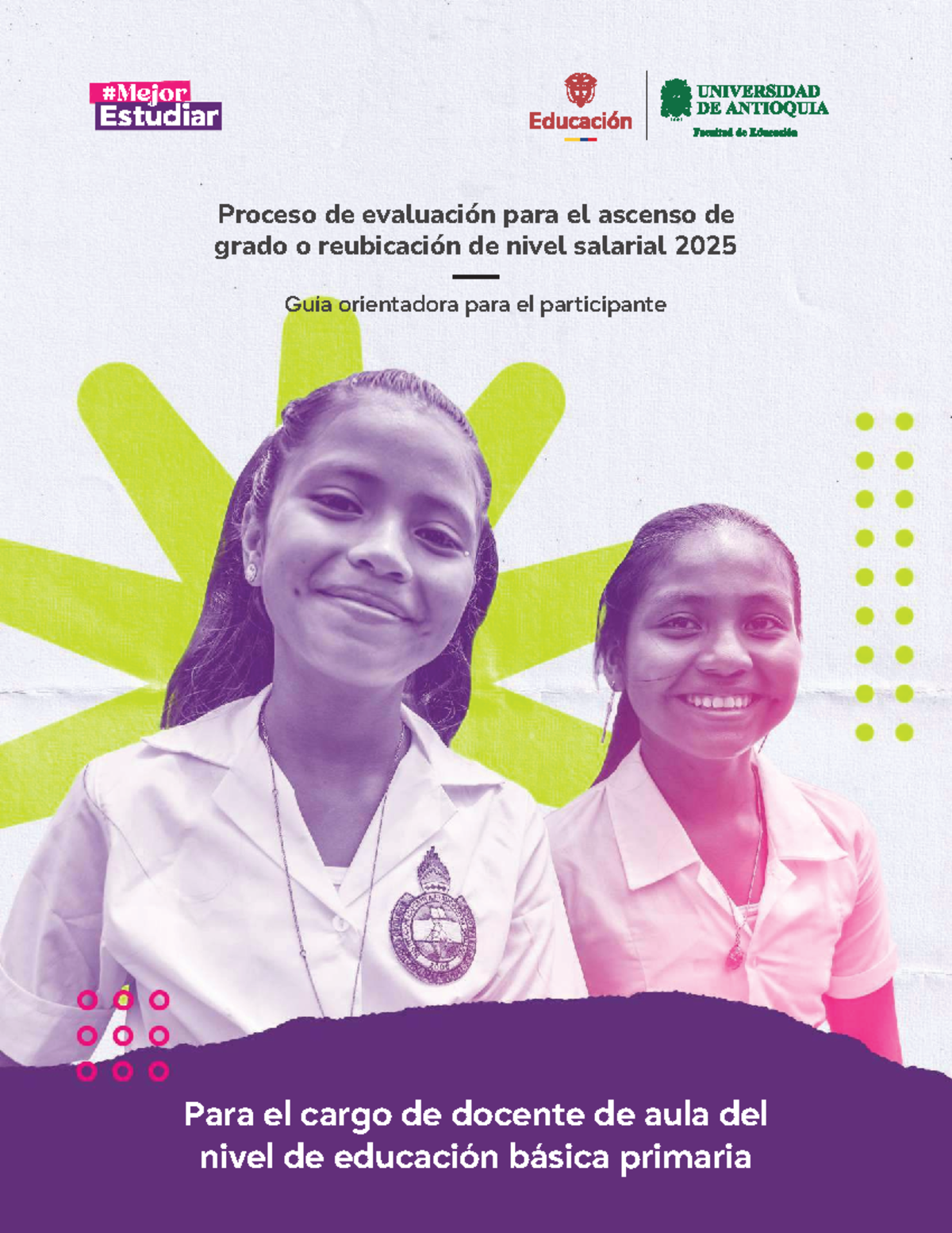 Guía para el Proceso de Evaluación Docente 2025 - Ascenso y Reubicación ...