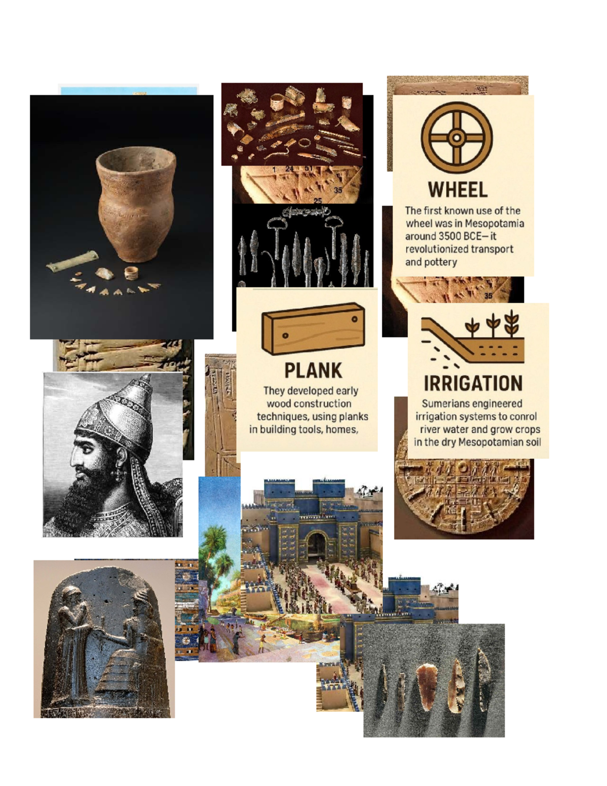 STS Activity: The Invention of the Wheel and Early Sumerian Innovations ...