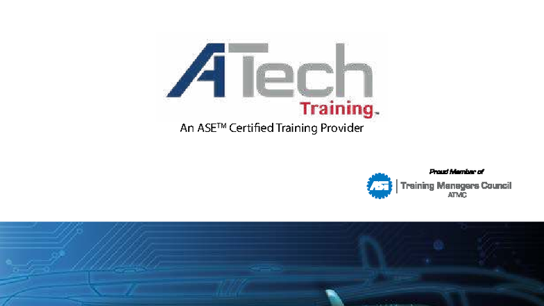 ATech Training Volume 9 Catalog: Automotive Systems & Trainers - Studocu