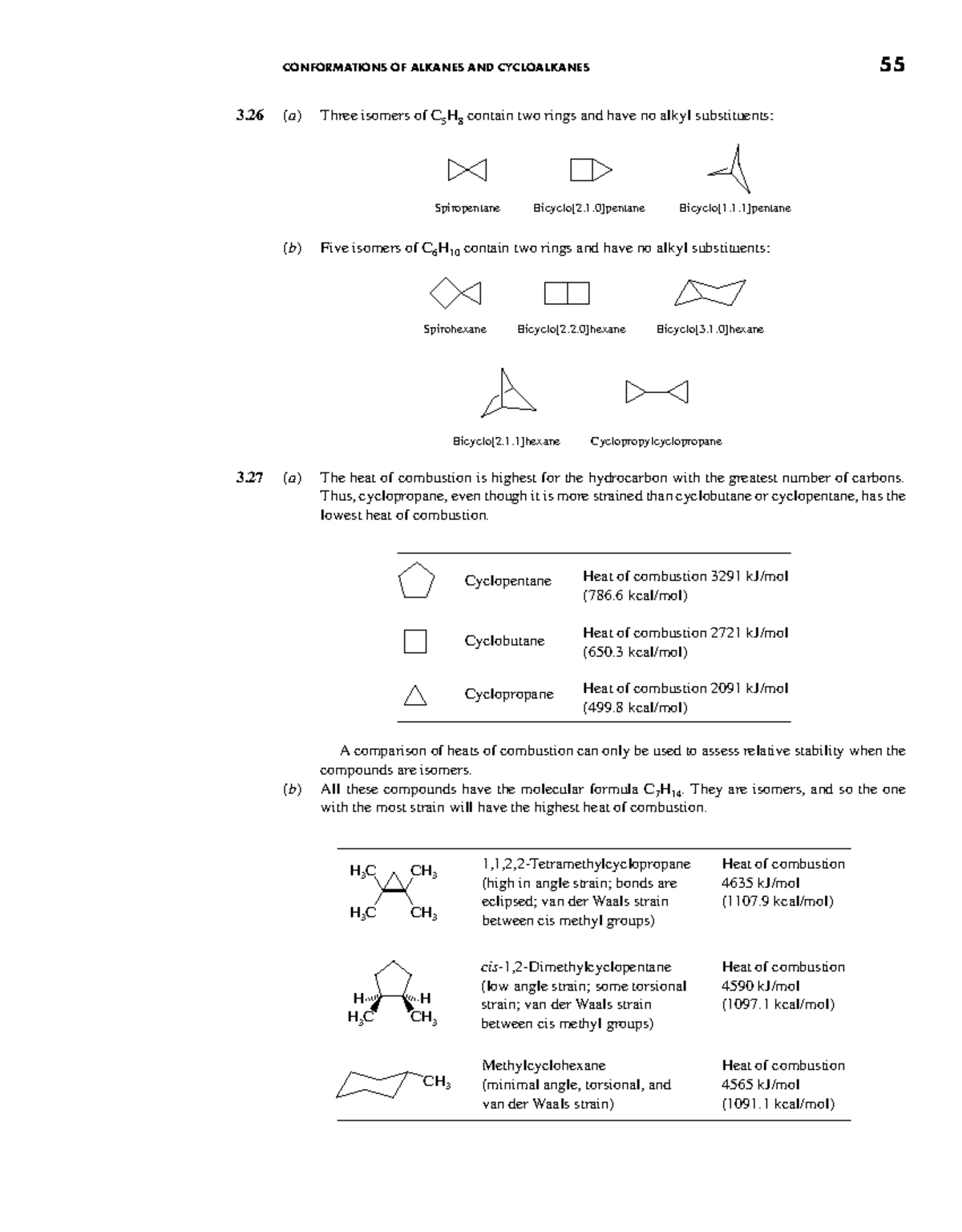 Conformations of Alkanes & Cycloalkanes - Organic Chem 4th Ed - Studocu